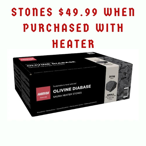 Harvia 8kw Sauna Heater KIP 80B Black