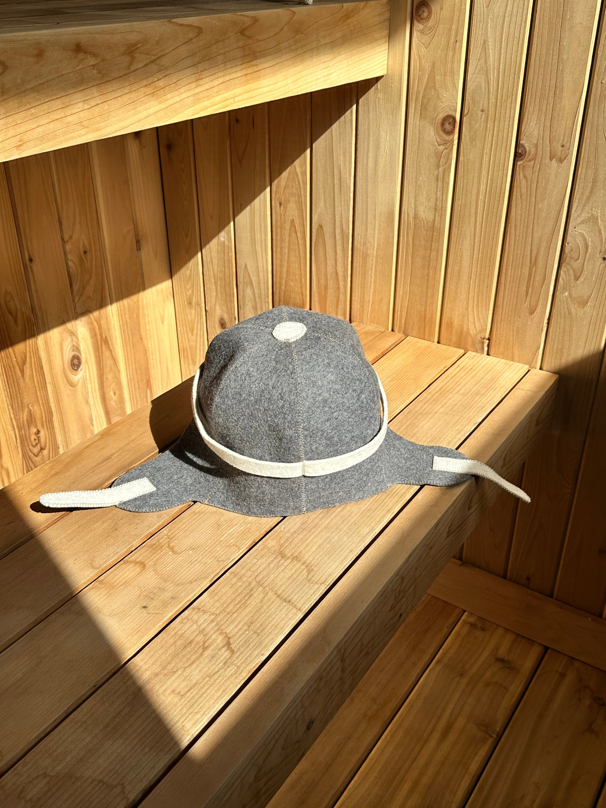 Aviator Noggin - Wool Felt Sauna Hat