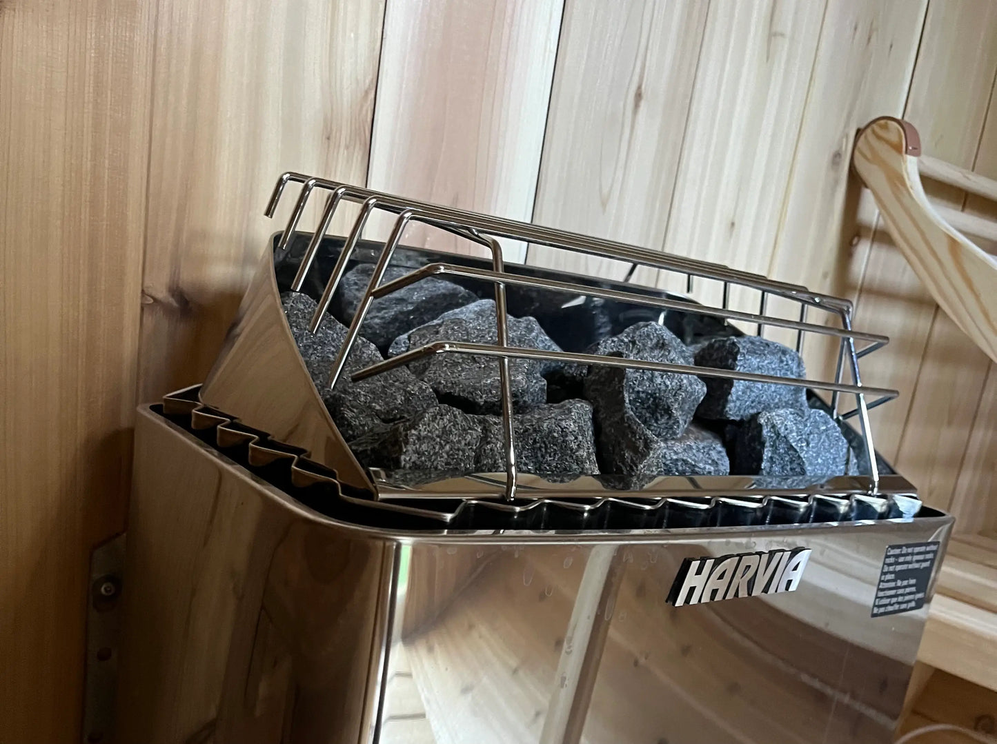 Sauna Stone Capacity