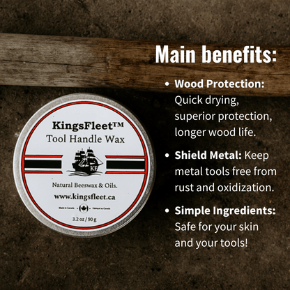 KingsFleet™ - Axe and Tool Handle Wax