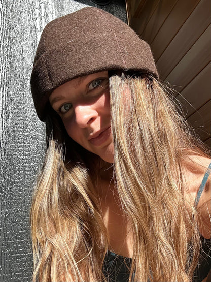 Classic Noggin - Fall Drop - Wool Felt Sauna Hat