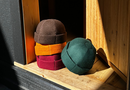 Classic Noggin - Fall Drop - Wool Felt Sauna Hat