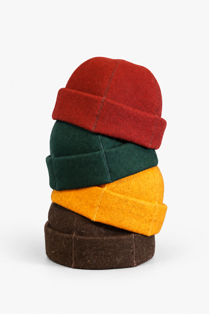 Classic Noggin - Fall Drop - Wool Felt Sauna Hat